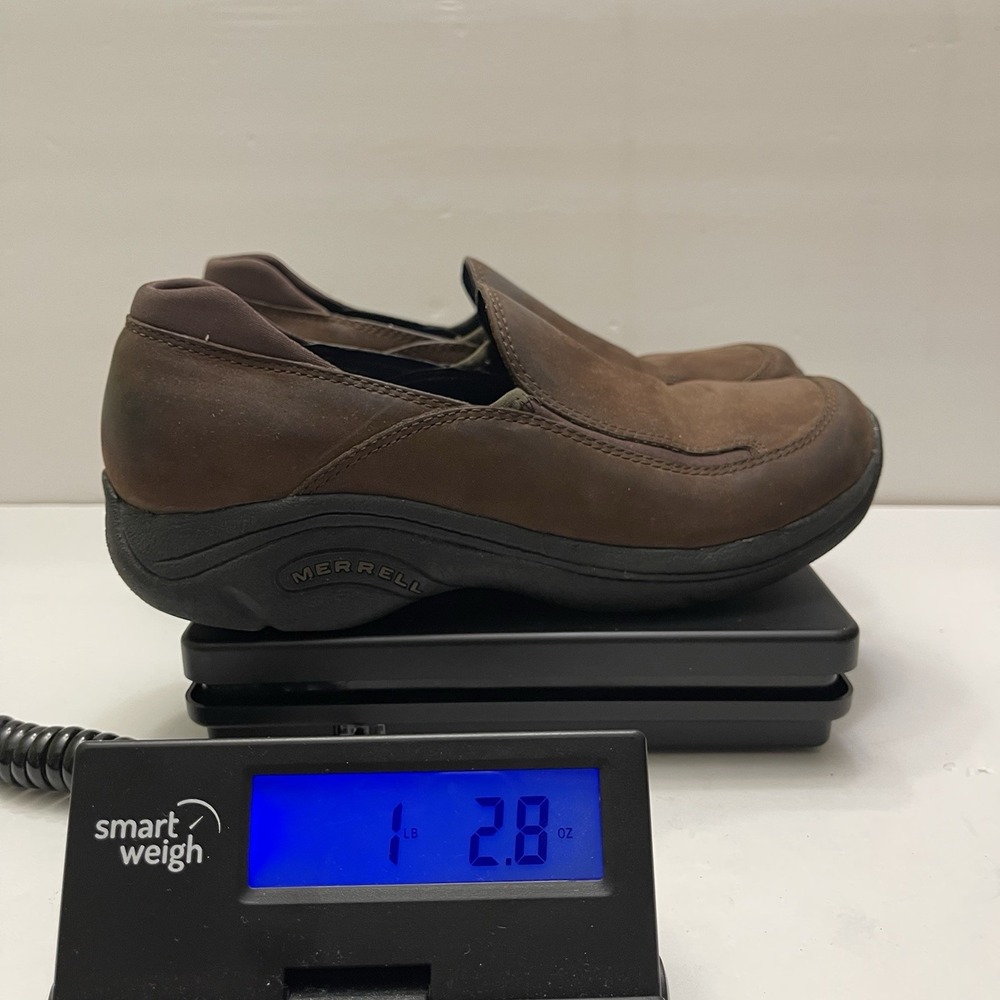 MERRELL TREVISO Moc Leather Shoes Brown Womens Size 8 Outdoor - Picture 11 of 11